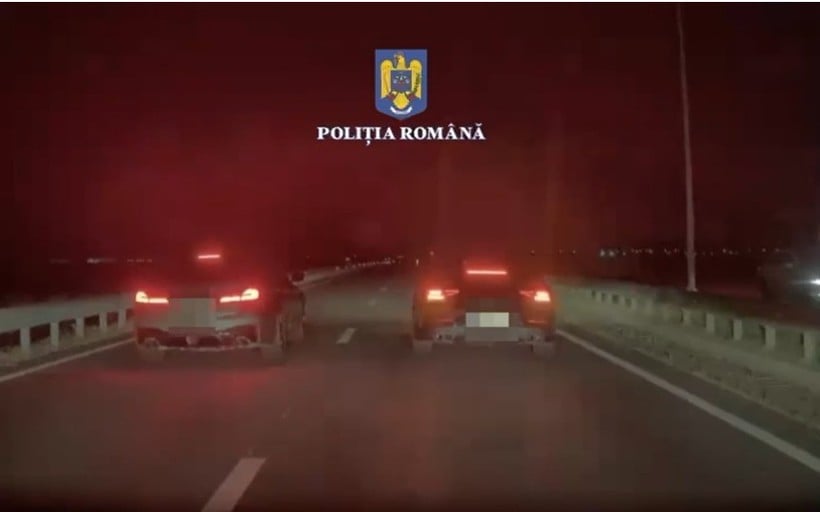 Tineri din Craiova, cercetați penal după tentativa de organizare a unei curse de mașini pe un drum național / Restricție temporară de a conduce în timpul anchetei