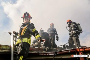 Incendiu puternic a izbucnit la Grădina Zoologică din București, echipajele de pompieri intervenind cu mai multe vehicule de stingere.