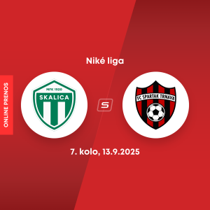 Transmisie live Skalica – Trnava, etapa 7 Niké liga
