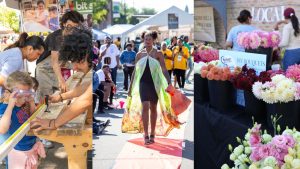 Activități recreative în jurul orașului Chicago în acest week-end: Ravenswood ArtWalk, Festivalul Black Wall Street Chicago și multe altele.

Sau, alternativ:
Evenimente interesante în Chicago în acest sfârșit de săptămână: Expoziția de artă din Ravenswood, Festivalul comunității Black Wall Street și alte atracții.

Sau, într-o altă variantă:
Ceea ce puteți face în zona Chicago în week-end-ul acesta: turul artistic al cartierului Ravenswood, Festivalul stradal al comunității afro-americane și multe alte evenimente.