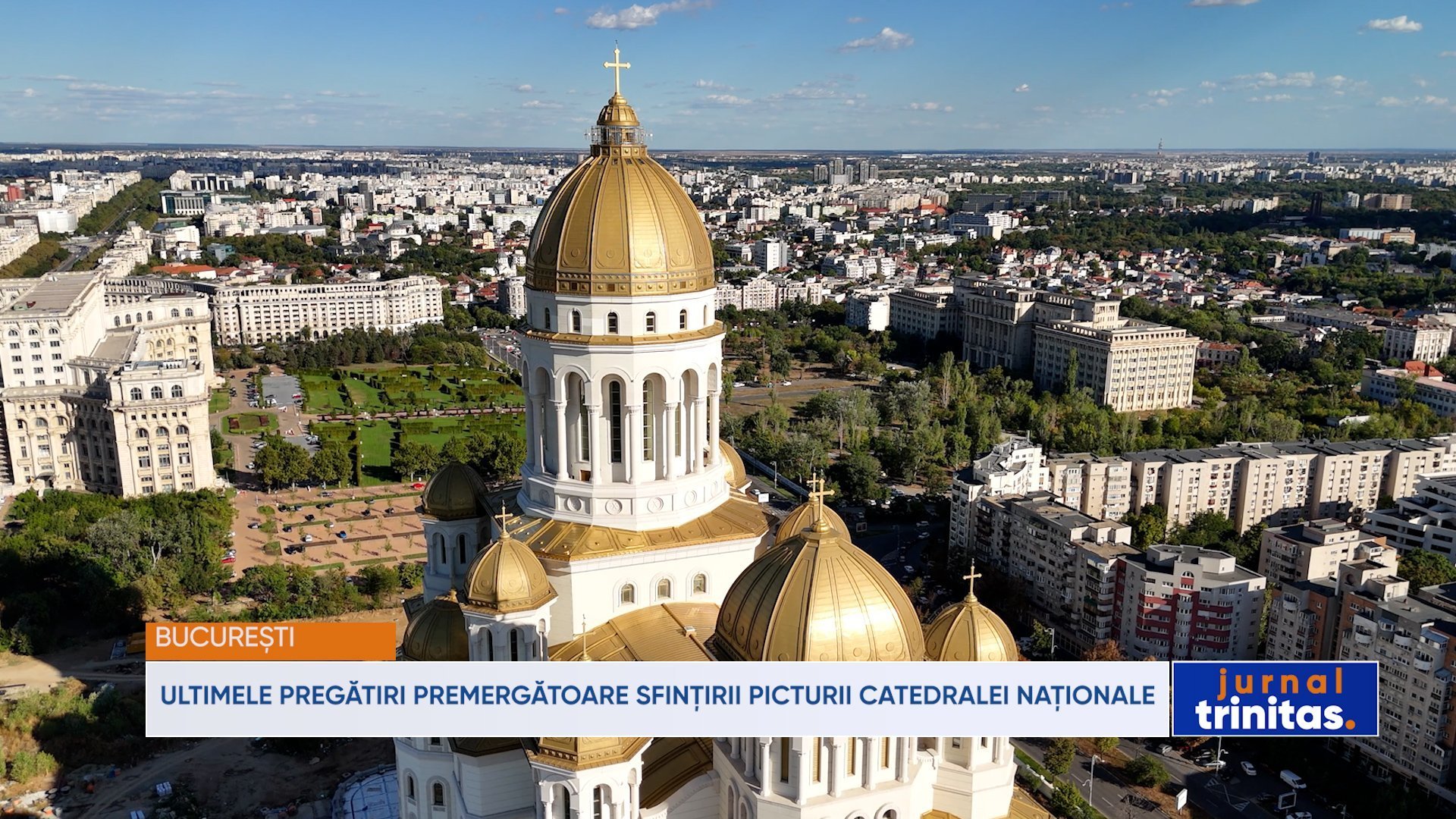 Ultimile pregătiri înainte de sfințirea picturii Catedralei Naționale se desfășoară în această perioadă.

Sau
Etapele finale ale pregătirilor pentru sfințirea operei de artă a Catedralei Naționale sunt în plină desfășurare.

Sau
Pregătirile de sfârșit înaintea evenimentului de sfințire a picturii din Catedrala Națională sunt în curs de finalizare.

Toate variantle reflectă ideea principală a titlului inițial, folosind cuvinte sinonime și reformulări pentru a oferi perspective diferite asupra evenimentului.