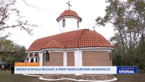 Schitul Nicolinț a fost binecuvântat de arhiereu