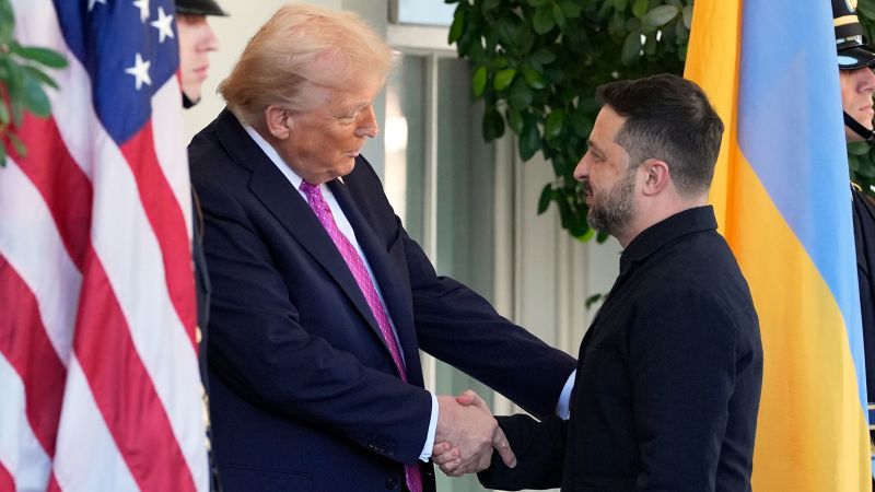 October 17, 2025 – Trump-Zelensky and latest administration and government shutdown news