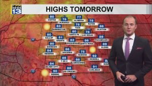 Vreme uscată și caldă în New Mexico la începutul lui octombrie