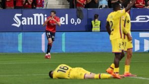 Osasuna domină noroiul