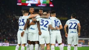 Inter câștigă la Roma cu scor 1-0, gol marcat de Bonny