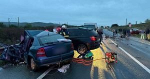 Accident mortal pe DN 1C, Cluj: 5 răniți, un mort