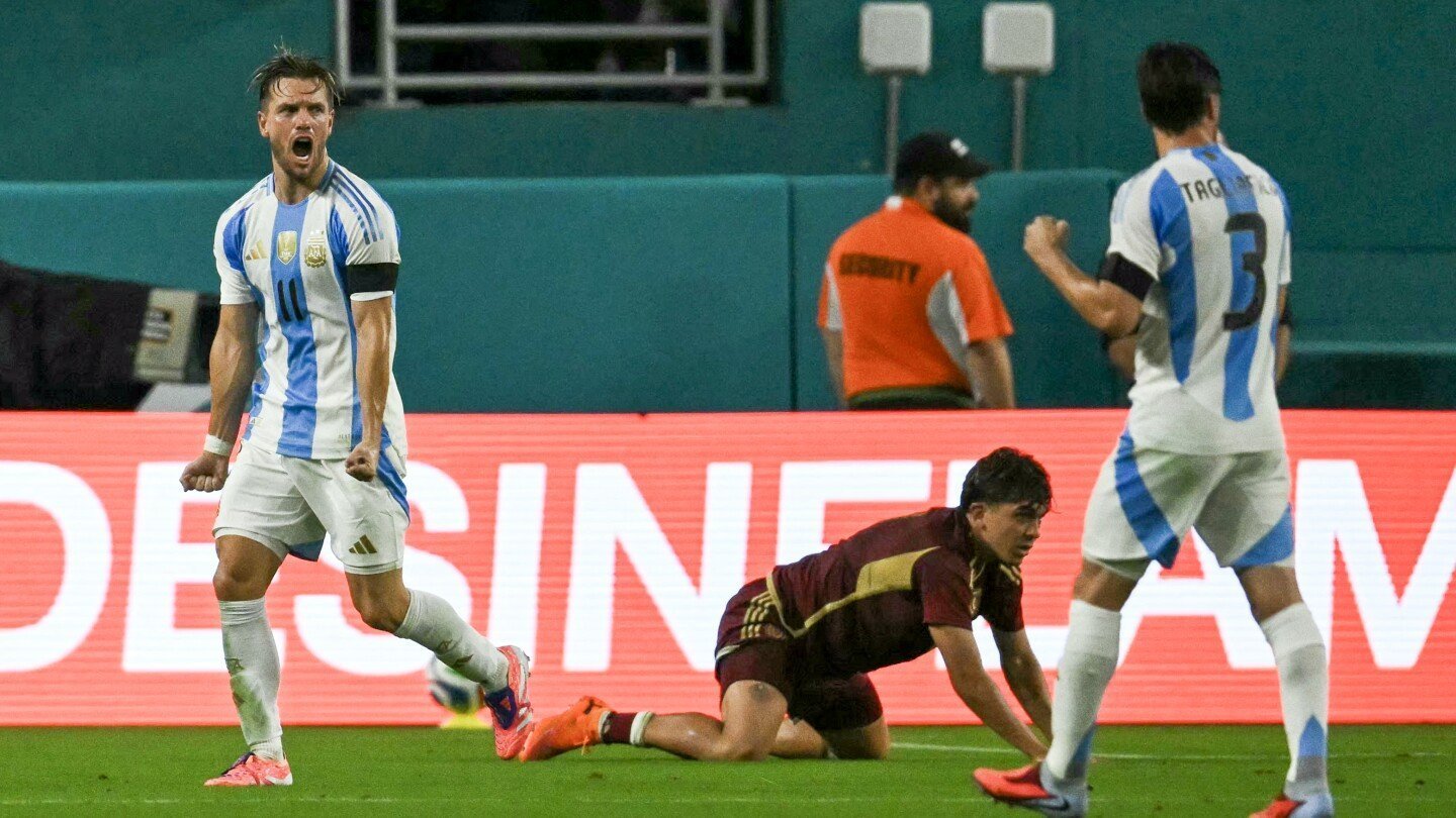 Argentina a învins Venezuela cu 1-0, gol marcat de Lo Celso