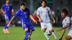 Argentina învinge Puerto Rico, Messi joacă întreg meciul