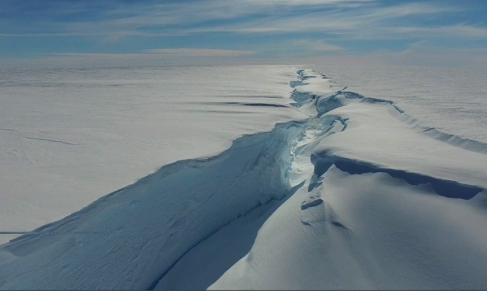 Banchiza Antarctică înregistrează al treilea cel mai redus nivel din ultimele 50 de ani, în contextul schimbărilor climatice, potrivit cercetătorilor americani