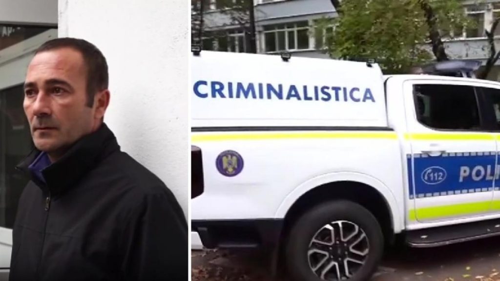 colaj 2 poze in care apar nepotul femeii disparute si o masina de la criminalistica, Bucureşti