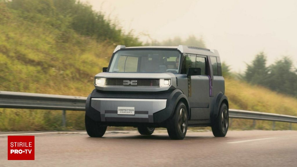 Dacia a prezentat o nouă mașină cu care ar putea da lovitura. Cum arată „Hipster”. GALERIE FOTO