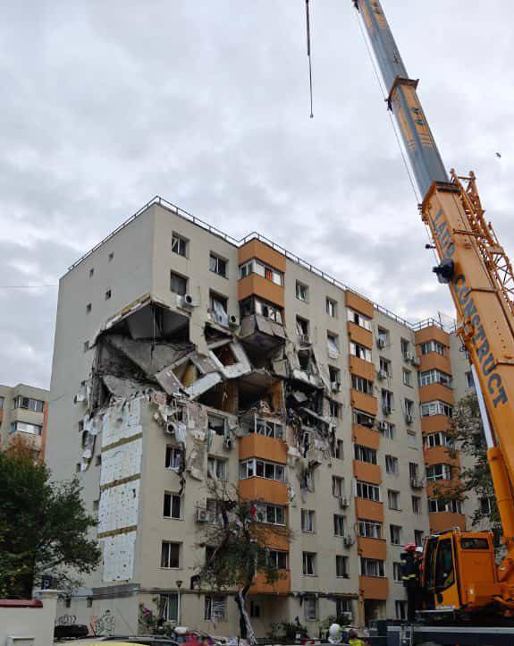 Explozie în centrul orașului/Bujduveanu: Imobilul va fi cel mai probabil