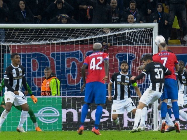 FCSB – Young Boys 0-1, gol Monteiro