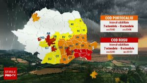 Furtuni extreme afectează jumătate din țară