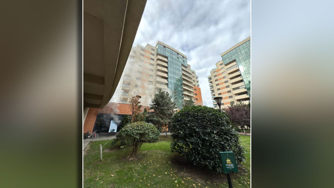 Incendiu cu degajări mari de fum la un hotel din București. Mesaj RO-Alert transmis locuitorilor din sectorul 6