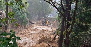 Inundații devastatoare în Bulgaria, sat de vacanță distrus