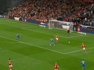 Rasmus Hojlund marchează în Danemarca