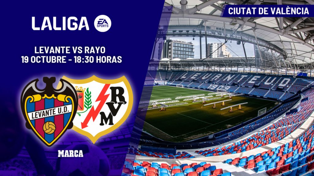 Levante - Rayo | Dos rivales con el guapo subido: previa, posibles onces y pronóstico