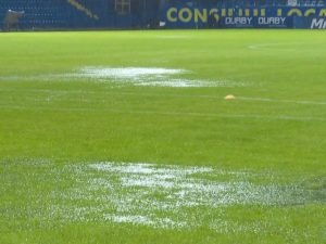 Starea gazonului de la Clinceni înainte de meciul cu Unirea Slobozia