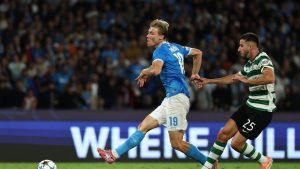 Napoli învinge Sporting Lisbona cu 2-1