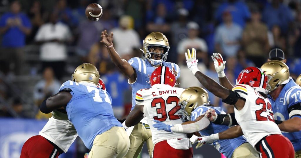 Nico Iamaleava shines in crunch time in UCLA comeback win over Maryland