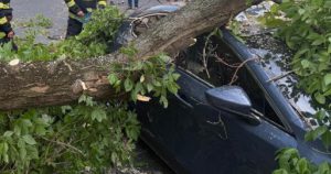 Vijelia a devastat Bucureștiul, 350 intervenții ale pompierilor.