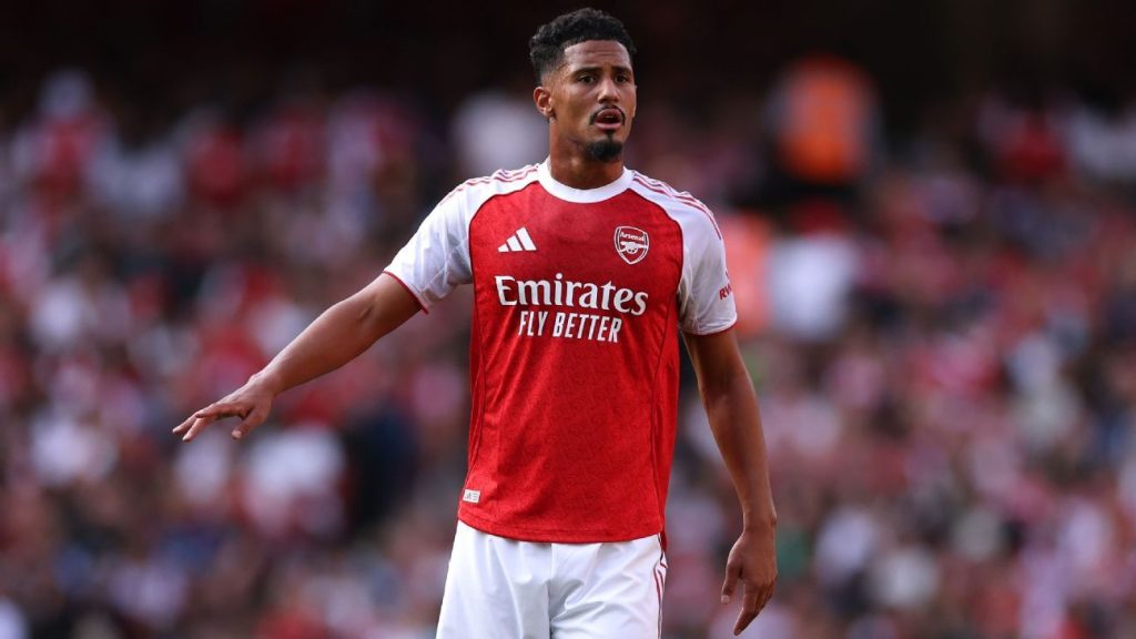 Arsenal's William Saliba signs new five-year deal at the club