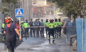 Clădire din centrul Madridului s-a prăbușit parțial, mai multe persoane sunt dispărute, iar trei au fost rănite