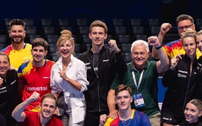 Cine transmite finalele. România luptă azi pentru aur atât la masculin, cât și la feminin » Unde poți urmări meciurile de la Europeanul de tenis de masă