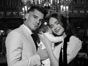Ianis Hagi și Elena au botezat copilul, alegând un nume special.
