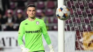 Aioani a surprins jurnaliștii: „Sunt optimist în legătură cu titlul de portar al etapei“