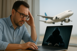Fii atent la escrocii online care pretind că sunt companii aeriene de renume prin email