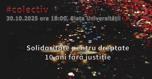 Ceremony commemorating the 10th anniversary of the Colectiv tragedy: “The 65 deserve justice” / “Nosocomial infections still cause victims, babies die in hospitals”