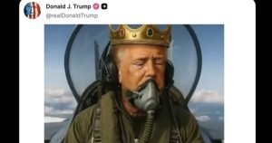 Trumpul a lansat o replica jignitoare la adresa protestatarilor “No Kings” folosind inteligența artificială.