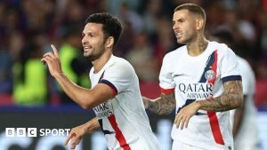 Goncalo Ramos decide meciul pentru PSG cu Barcelona