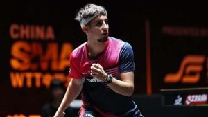 Eduard Ionescu, scos din competiție în sferturile de finală la China Smash 2025