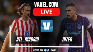 Atlético Madrid – Inter Milano: scor actualizat în timp real