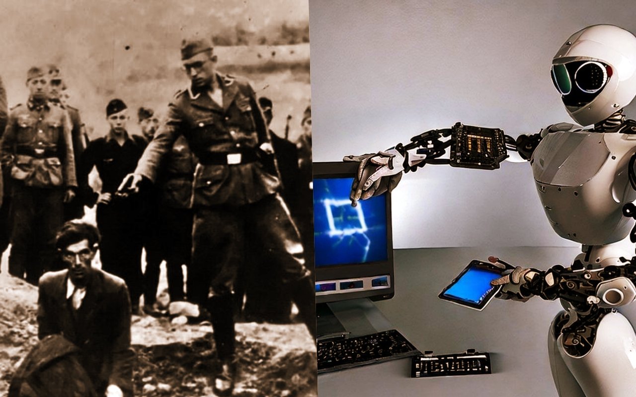 [ad_1] O fotografie celebră din Al Doilea Război Mondial, care surprinde o execuție nazistă în Ucraina, a fost elucidată după mai bine de opt decenii prin utilizarea tehnologiei de inteligență artificială