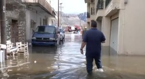 Furtuna cu grindină loveste insulele grecești de vacanță