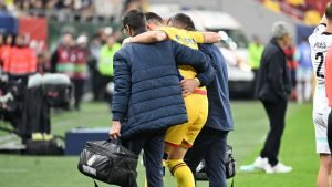 Noutăți nefavorabile pentru FCSB! Cât timp va lipsi Mihai Popescu după accidentarea din confruntarea cu Austria?