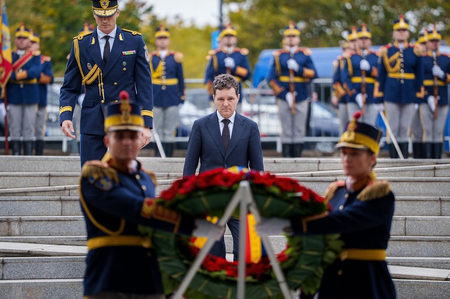 Ceremonie de omagiere a victimelor Holocaustului din România | Nicușor Dan: Să nu uităm de tragedia acestui moment istoric | Reacția reprezentantului comunităților evreiești la criticile aduse președintelui