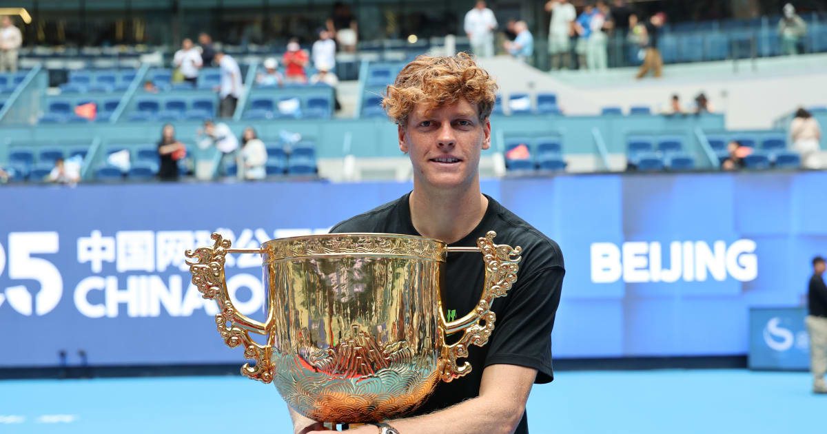 [ad_1] jannik sinner a câștigat titlul la china open 2025, după ce l-a învins pe learner tien în finală, cu scorul de 2-0, adică 6-2, 6-2