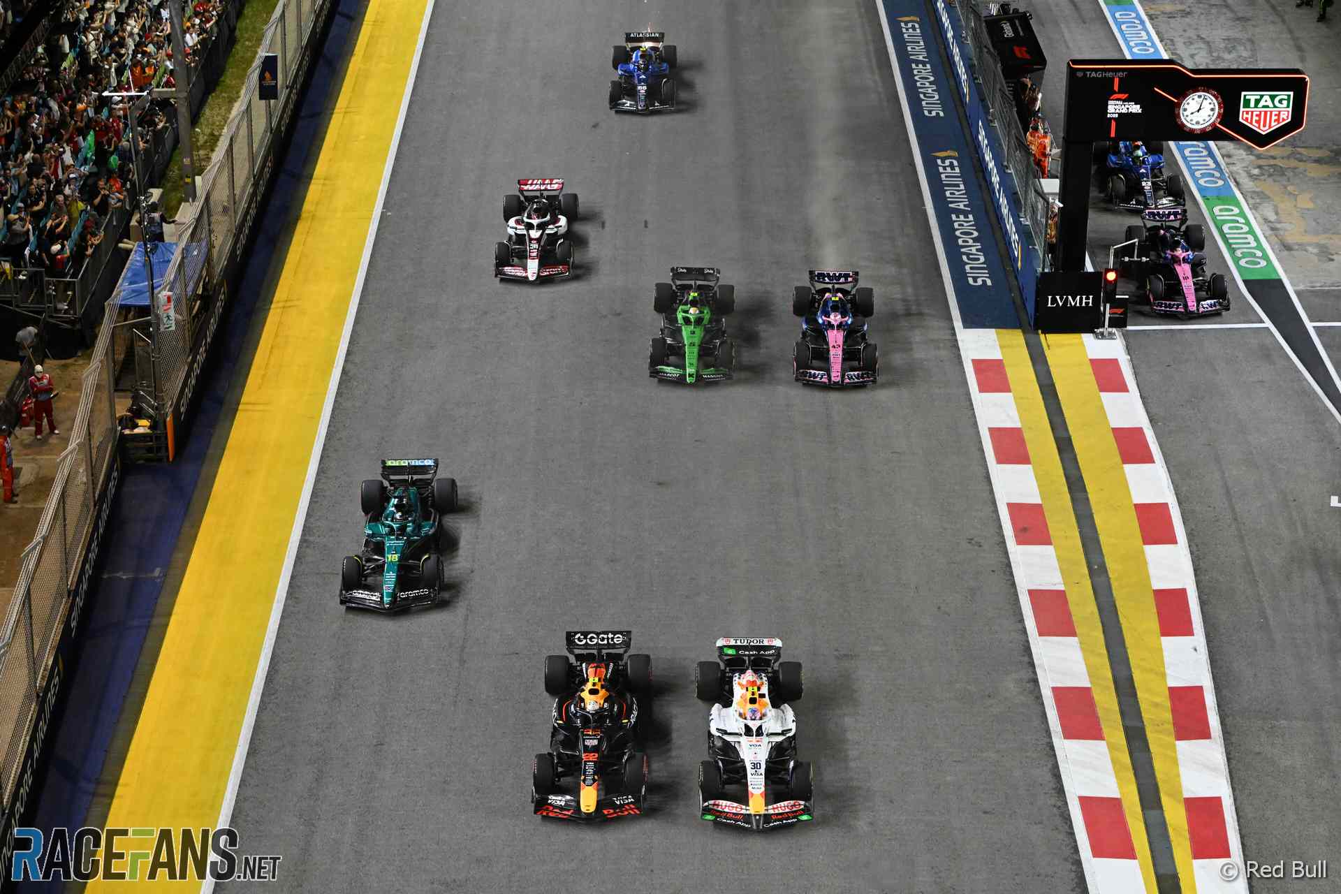 Clasamentul cursei F1: Marele Premiu al Singapurelui 2025