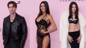 Poze și actualizări live de pe covorul roz Victoria’s Secret 2025