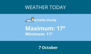 Vremea de azi in Kenilworth – 7 octombrie | Stirile meteo | Stirile zilei | Stirile locale din Kenilworth