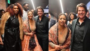 Tom Cruise alături de Jennifer Hudson după despărțirea de Ana de Armas