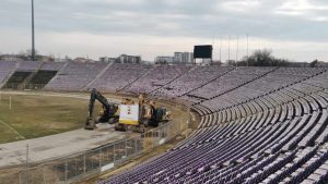 Percheziții legate de demolarea stadionului “Dan Păltinișanu” din Timișoara și verificări asupra procesului de neutralizare a deșeurilor rezultate / Declarație surprinsă de Alfred Simonis despre conținutul comunicatului oficial