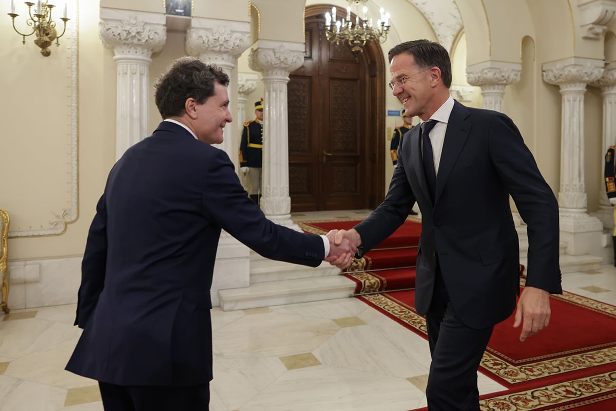 Nicușor Dan la Forumul NATO dedicat industriei de apărare: „România este mai sigură ca niciodată și gata să își asume un rol mai important în flancul estic și în securitatea sa”