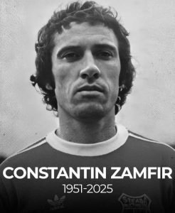 Fotbal: Legenda fotbalului românesc, Constantin Zamfir, s-a stins din viață la vârsta de 74 de ani.
